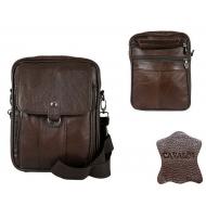 Meeste nahkkott HD-725L BROWN, , Meeste käekotid